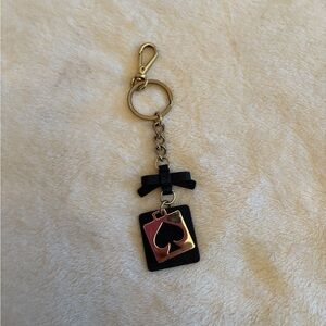 Kate Spade Black and Gold Key & Card Holder